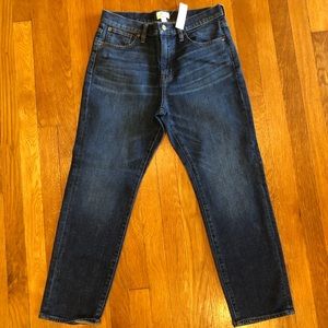 NWT J. CREW Classic straight jeans -29